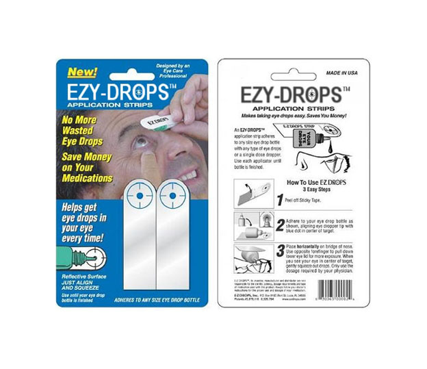 Ethos Eze Eye Drop Applicator Strips