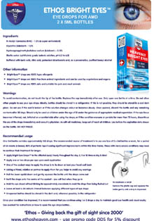 Specification sheet page 1